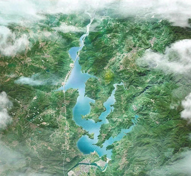 浙江鏡嶺水庫(kù)工程輸水管線示意圖.jpg